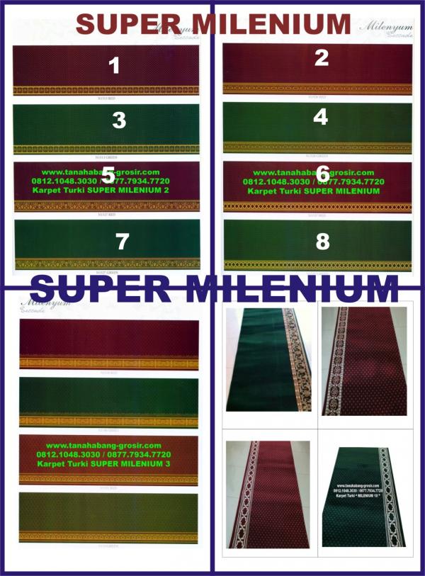 karpet masjid Super Milenium